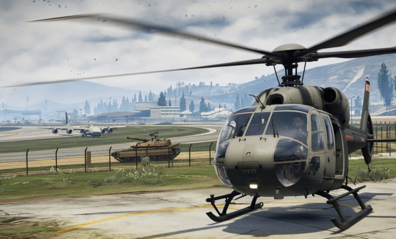 Where is Military Base on GTA 5