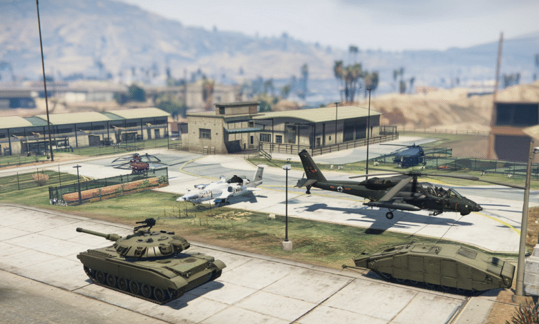 Where Is The Military Base in GTA 5