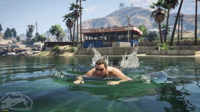 How to Swim in GTA 5