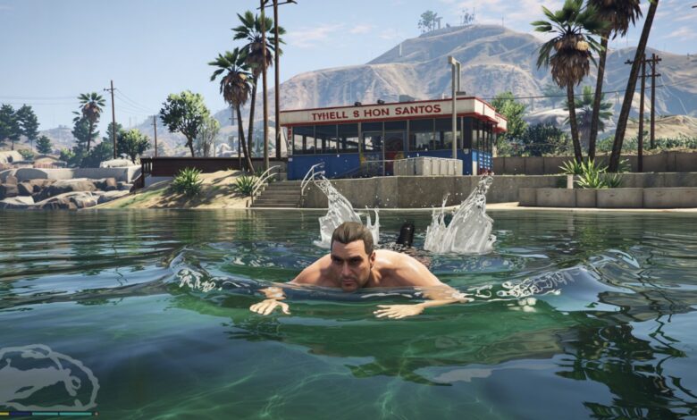 How to Swim in GTA 5